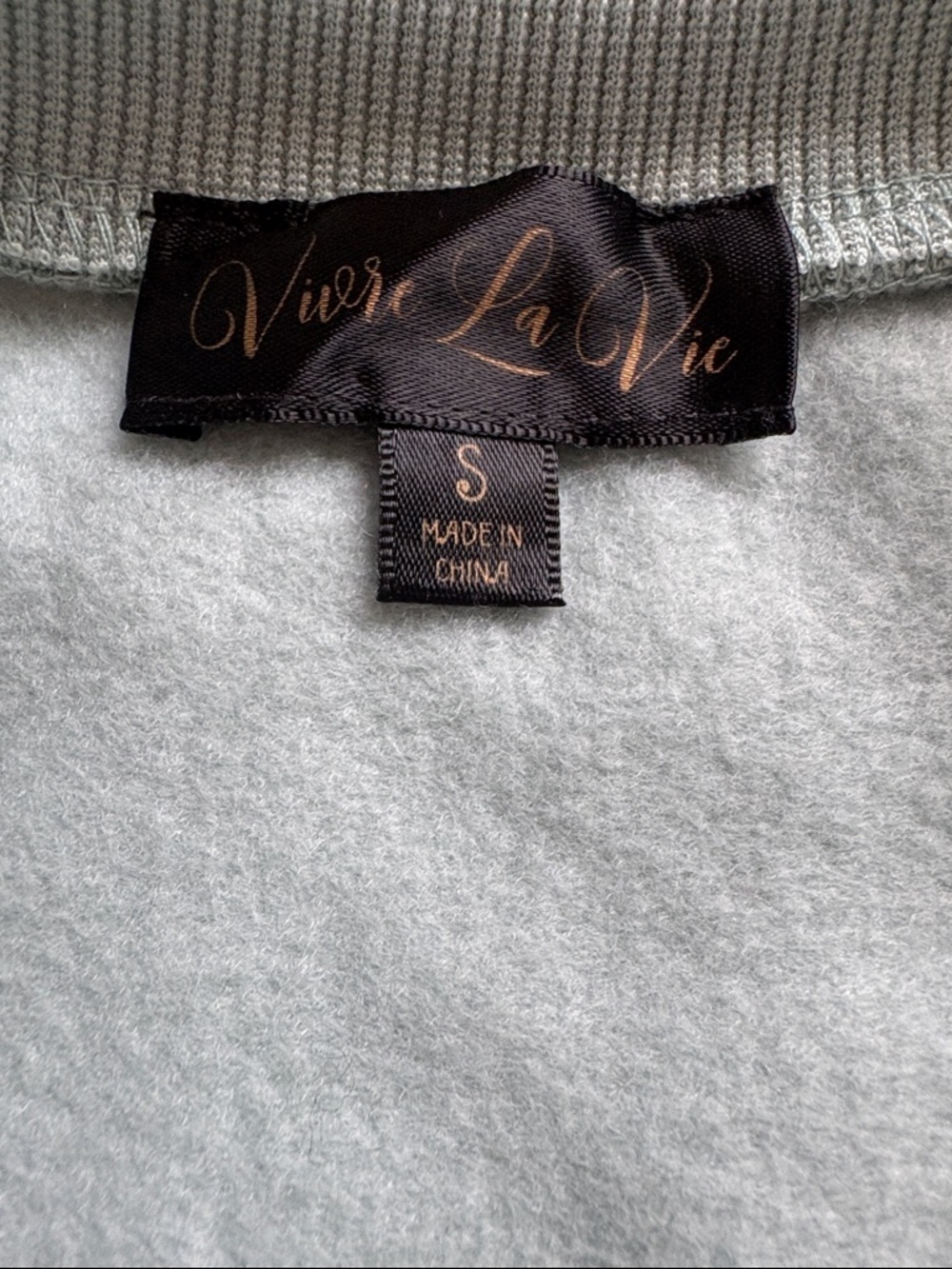 Cropped Sage Green Long Sleeve Shrug Crop Cardigan Size S - Picture 6 of 6